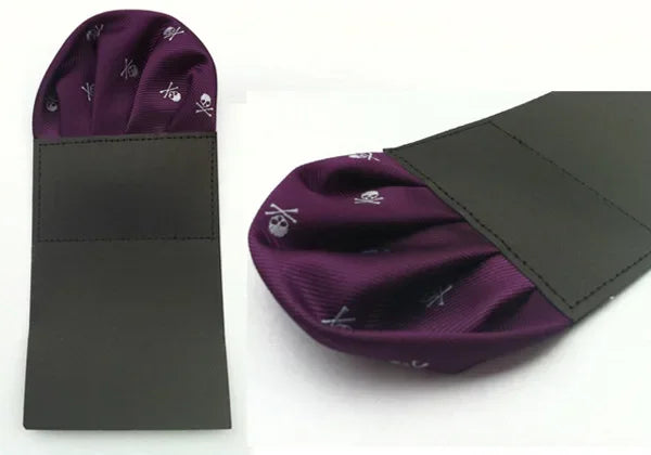 Lenço de Bolso Pré-Dobrado para Homem