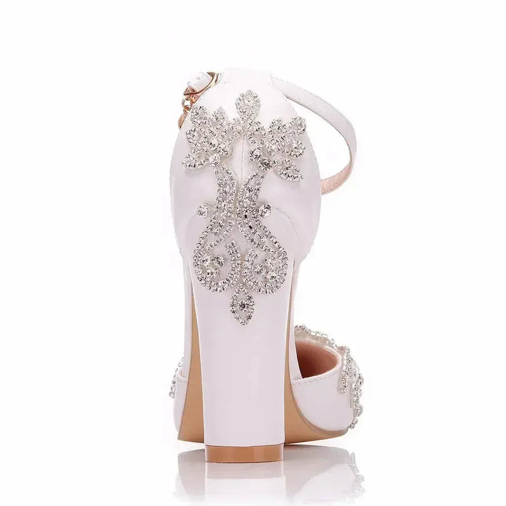 Sandálias de Noiva com Strass