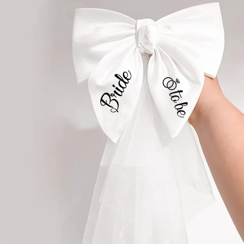 Kit "Bride to Be" – Faixa e Véu para Despedida de Solteira