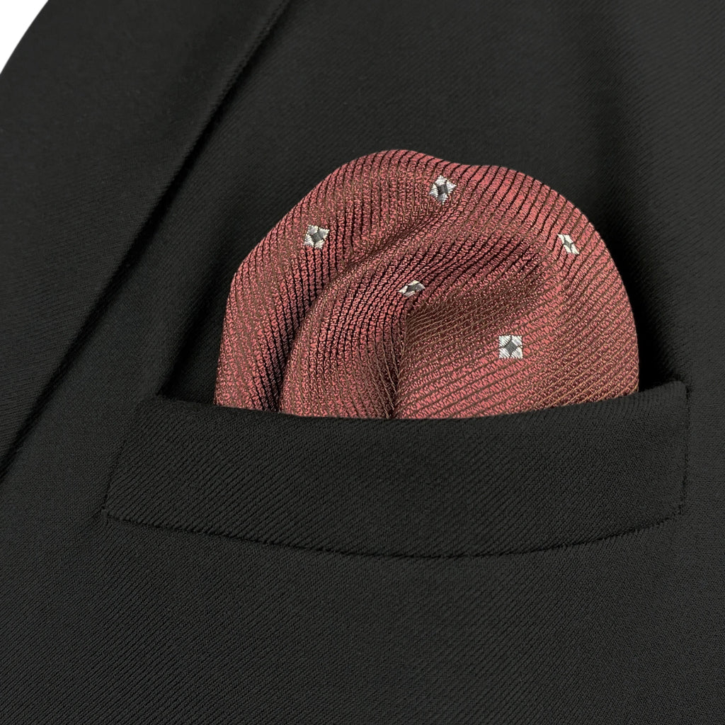 Lenço de Bolso Jacquard para Homem