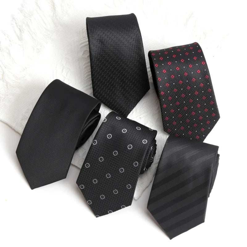 Gravata Masculina Jacquard 8 cm