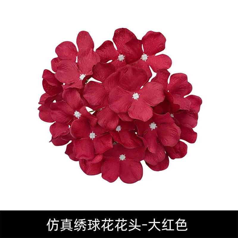Ramo de Hortênsias Artificiais com 27 Flores – Decoração para Casamentos e Eventos
