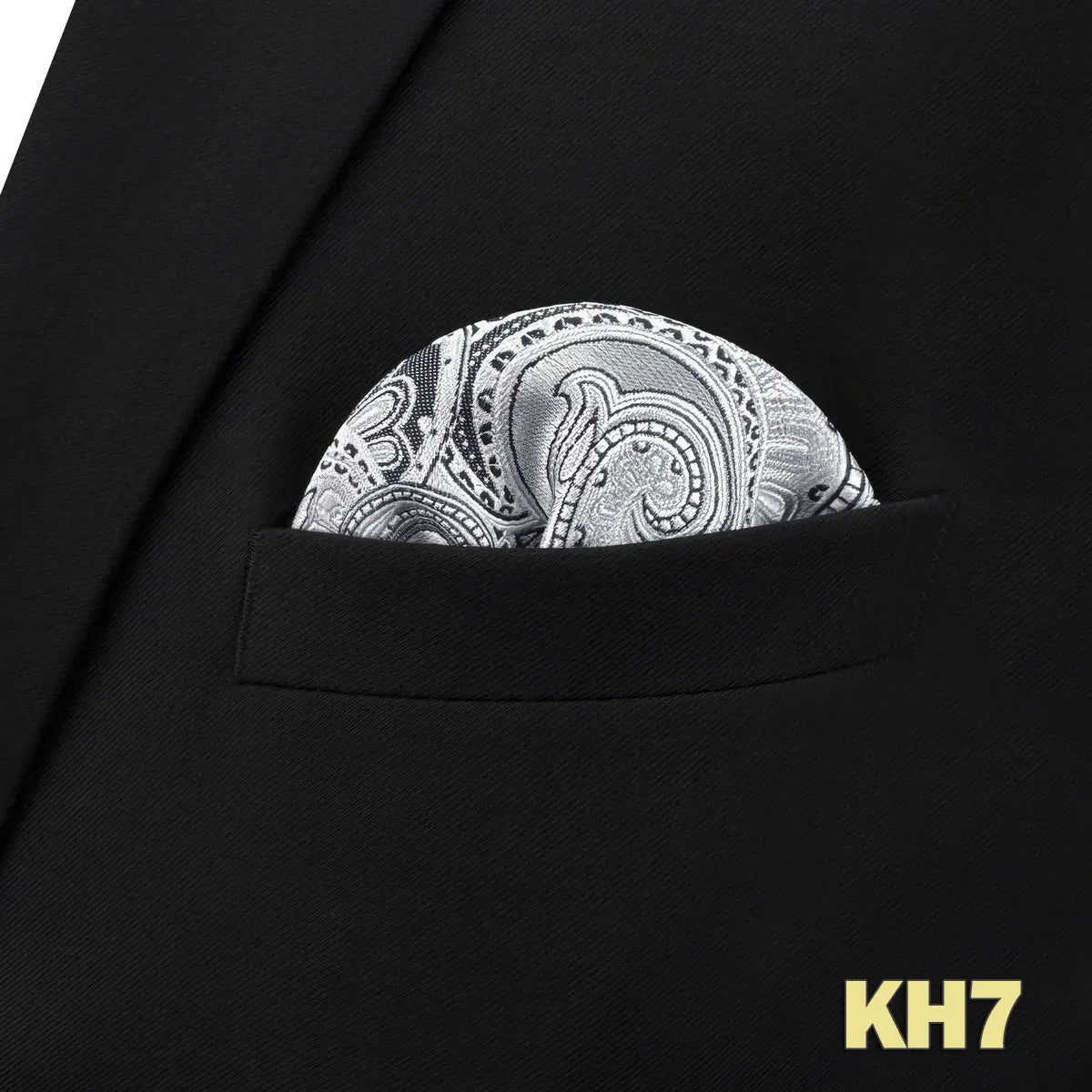 Lenço de Bolso Jacquard para Homem