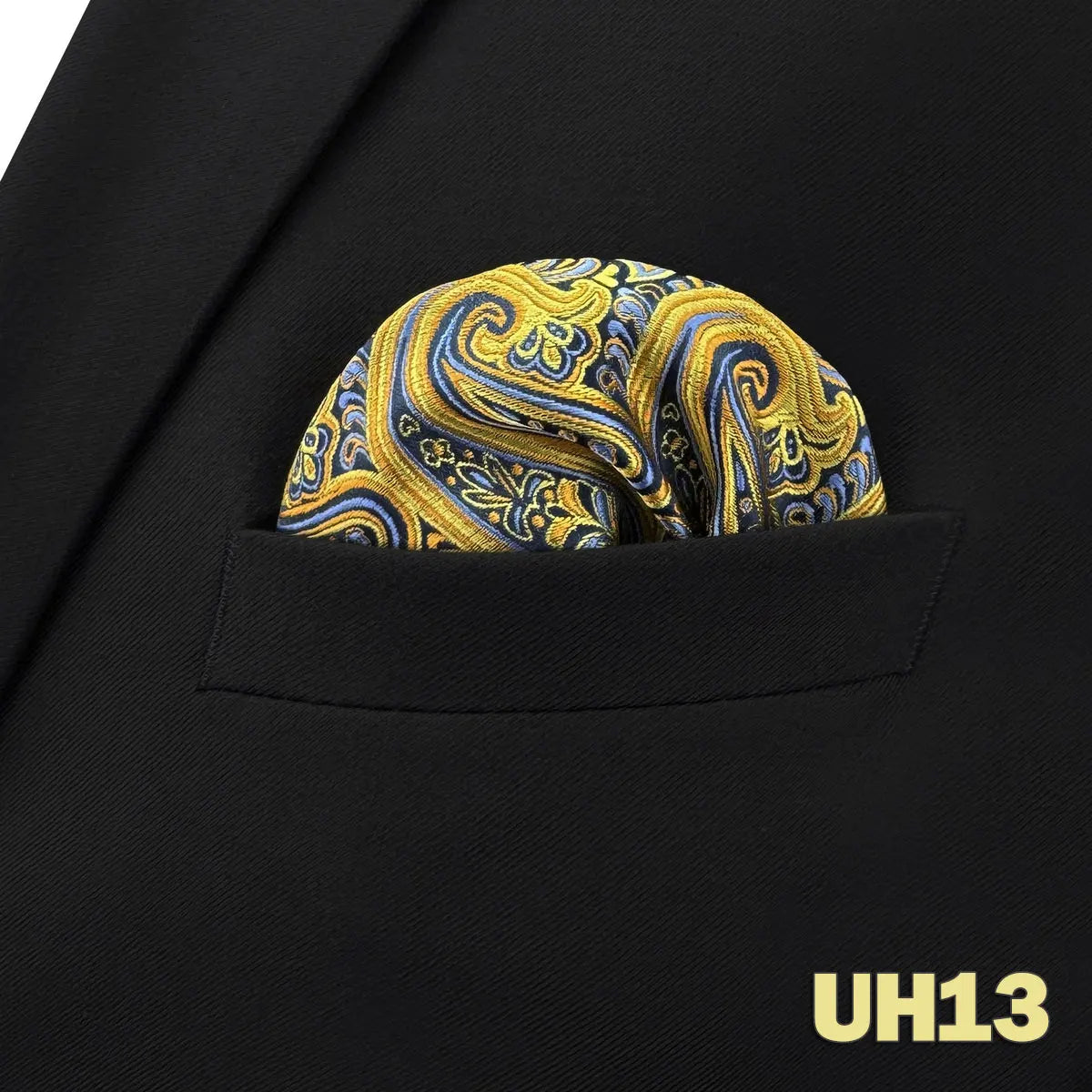 Lenço de Bolso Jacquard para Homem