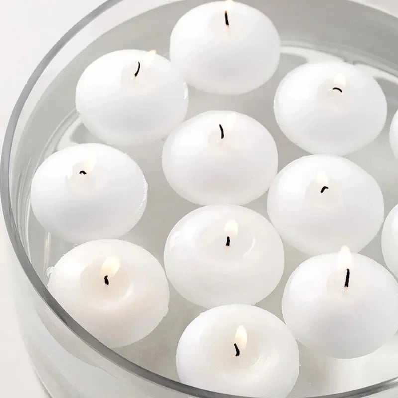 Velas Flutuantes Decorativas — Kit com 8 Unidades