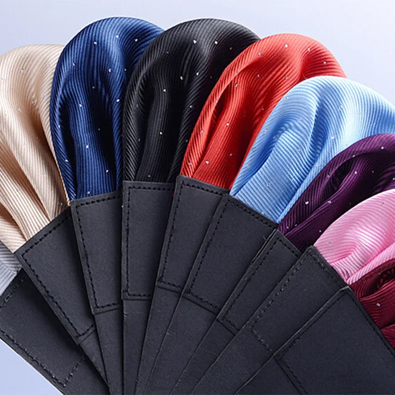 Lenço de Bolso Pré-Dobrado para Homem