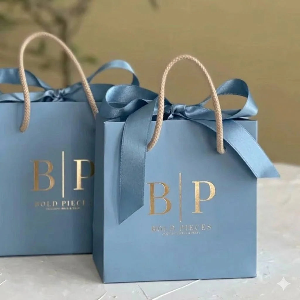 Sacola de Papel Premium Personalizada para Presentes e Lembranças