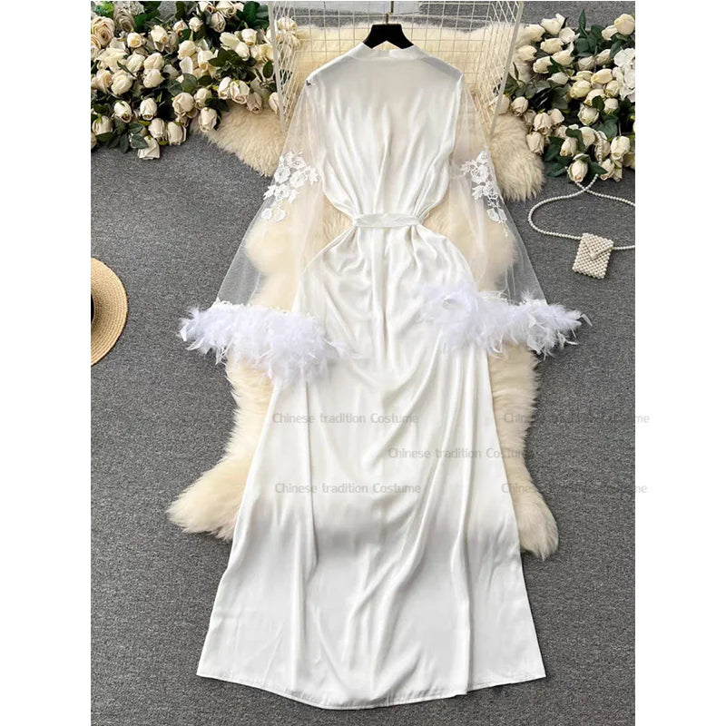 Robe Satin Luxe — A Noiva Perfeita