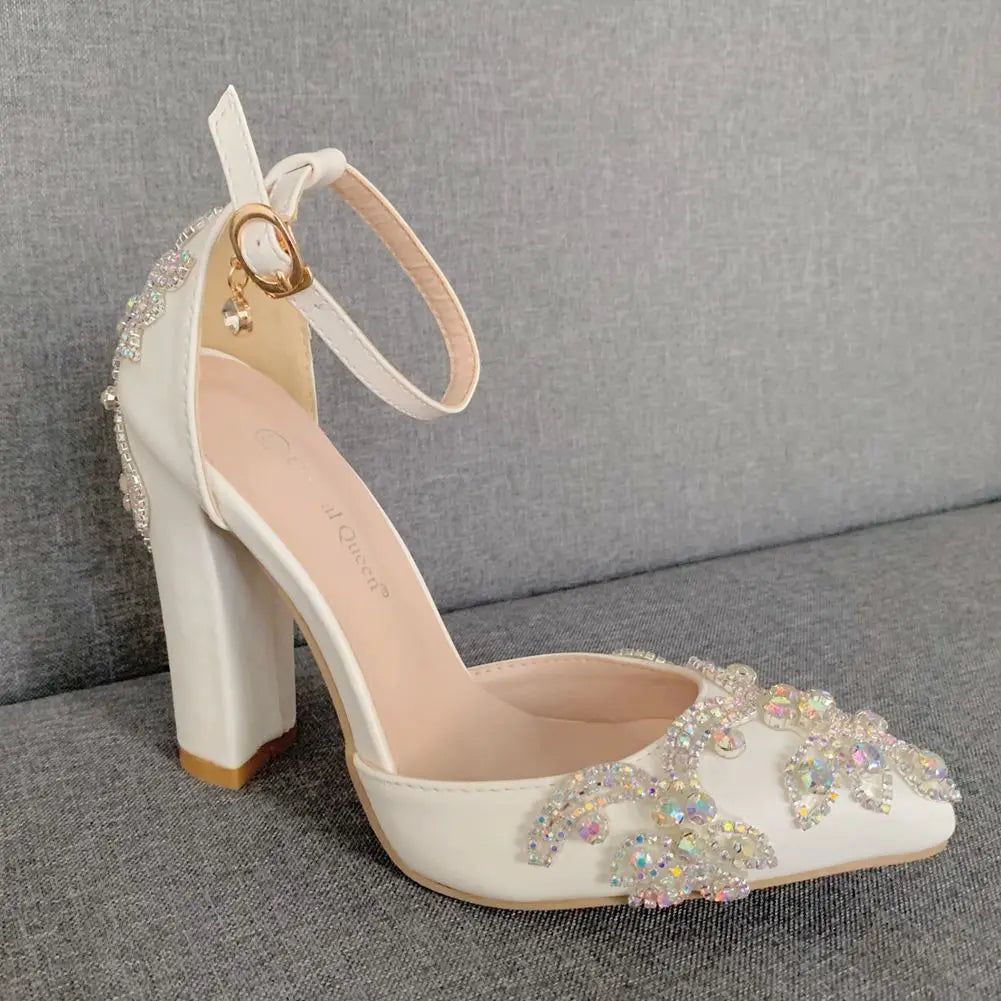 Sandálias de Noiva com Strass