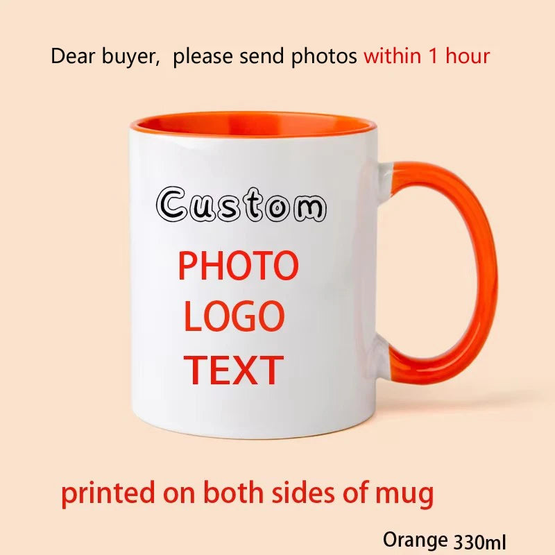 Caneca Personalizada com Foto, Nome e Mensagem