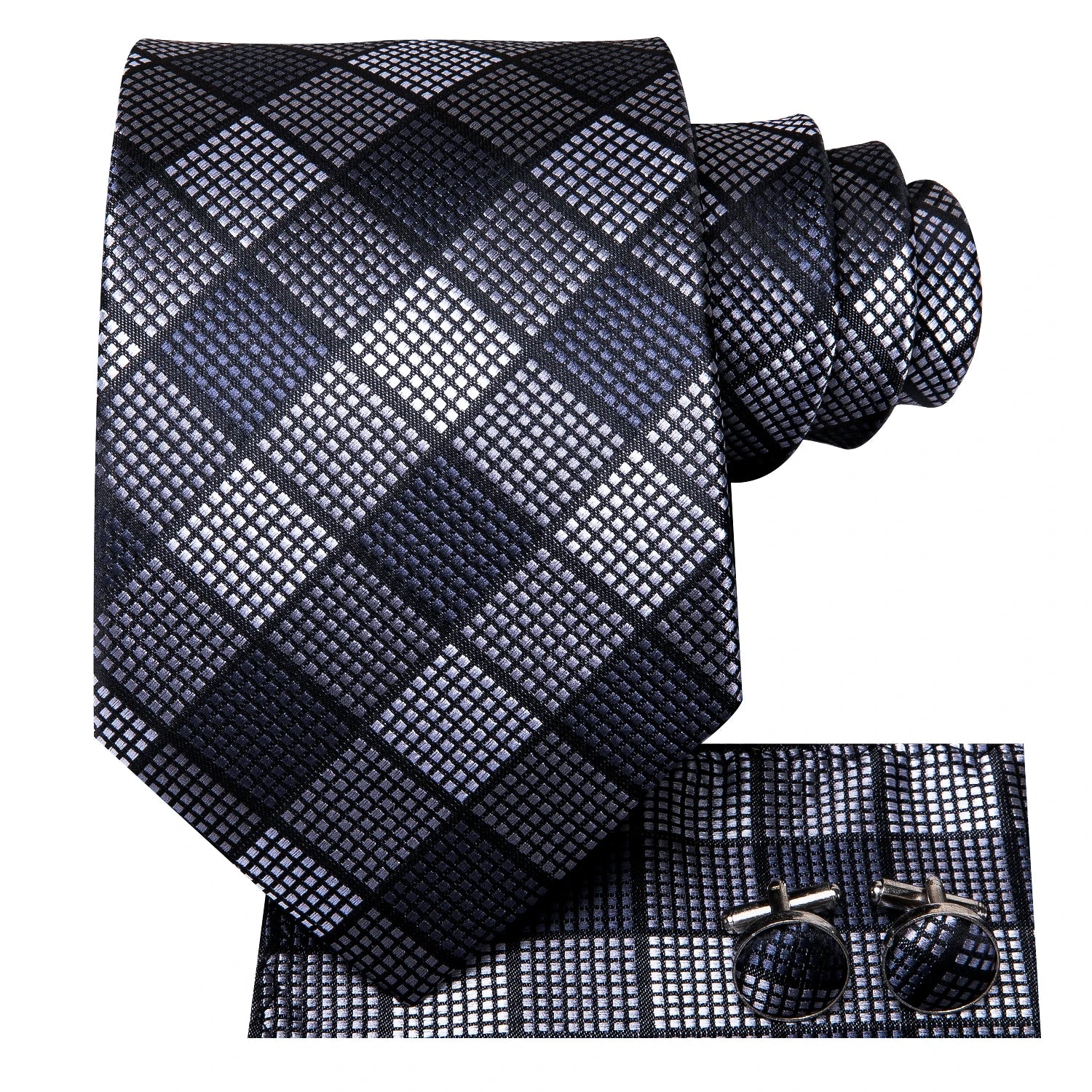Gravata Xadrez Premium para Homem