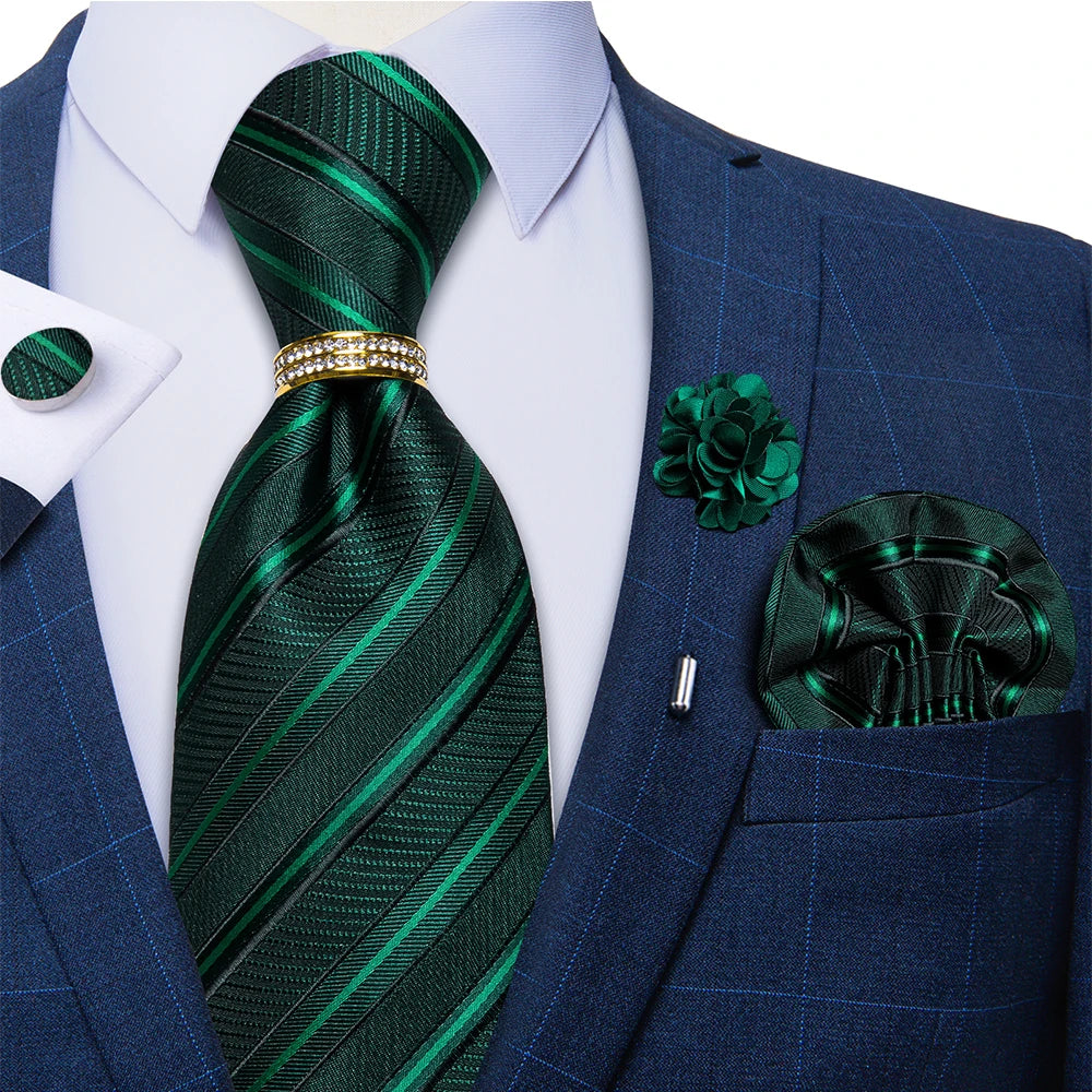 Conjunto Premium de Gravata Floral para Homem