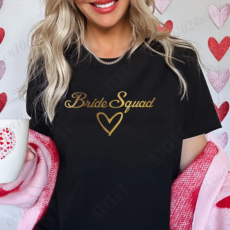 T-Shirt "Team Bride" para Mulher – Despedida de Solteira e Bridal Shower