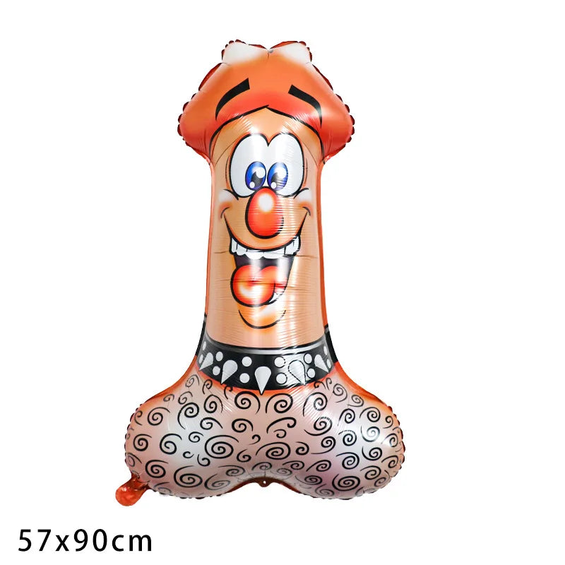 Balão Decorativo em Alumínio – Design Divertido para Despedida de Solteira