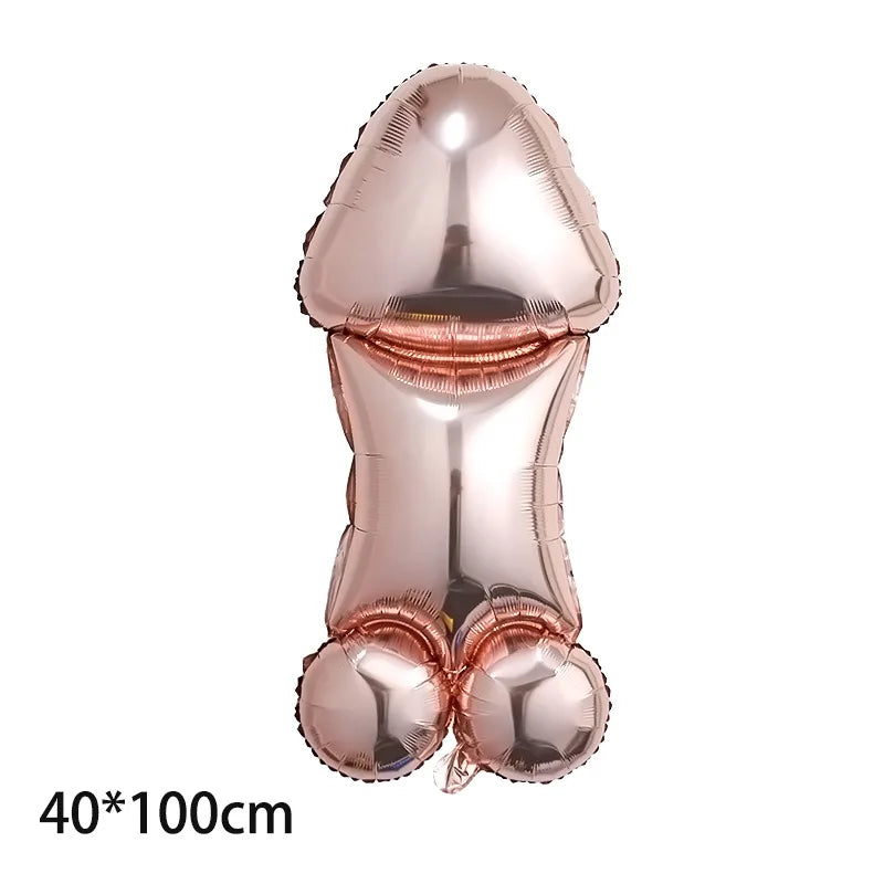 Balão Decorativo em Alumínio – Design Divertido para Despedida de Solteira