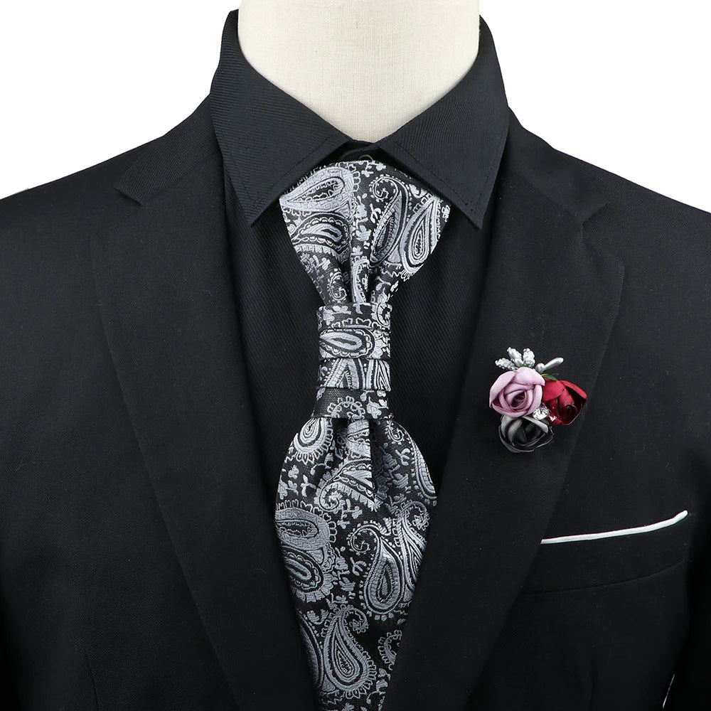 Gravata Paisley Premium