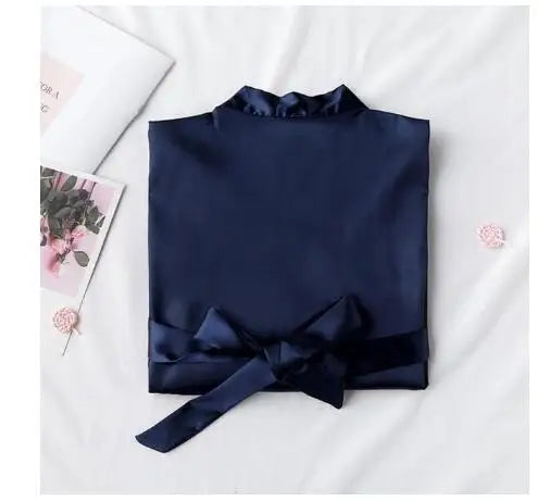 Robe de Cetim para Noiva com Bordado