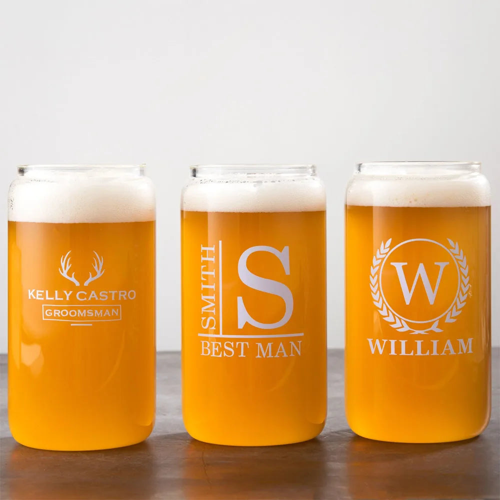 Copos de Cerveja Personalizados para Casamento