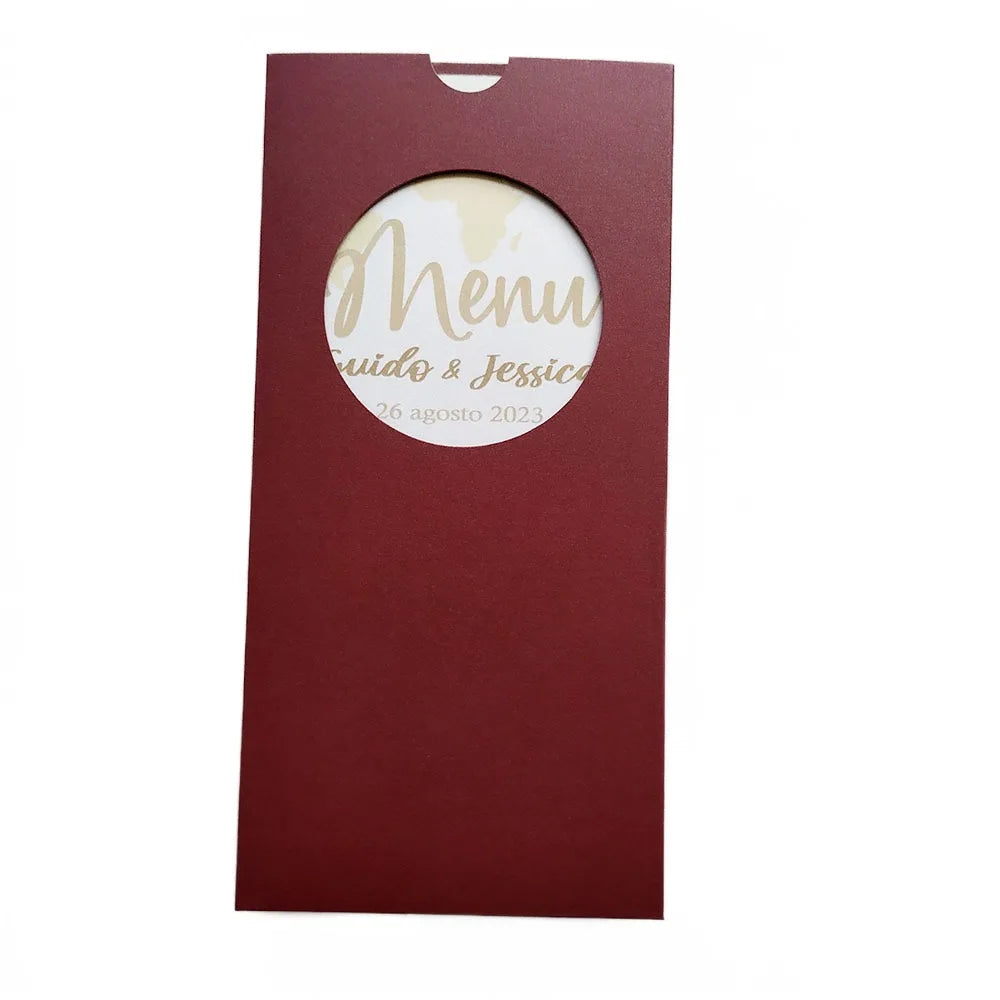 Convites Pocket Personalizados em Papel Kraft