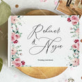 Livro de Honra Branco Personalizado | Livro de Assinaturas para Casamento