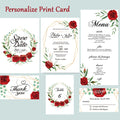 Cartões Personalizados para Casamento – Pack de 50