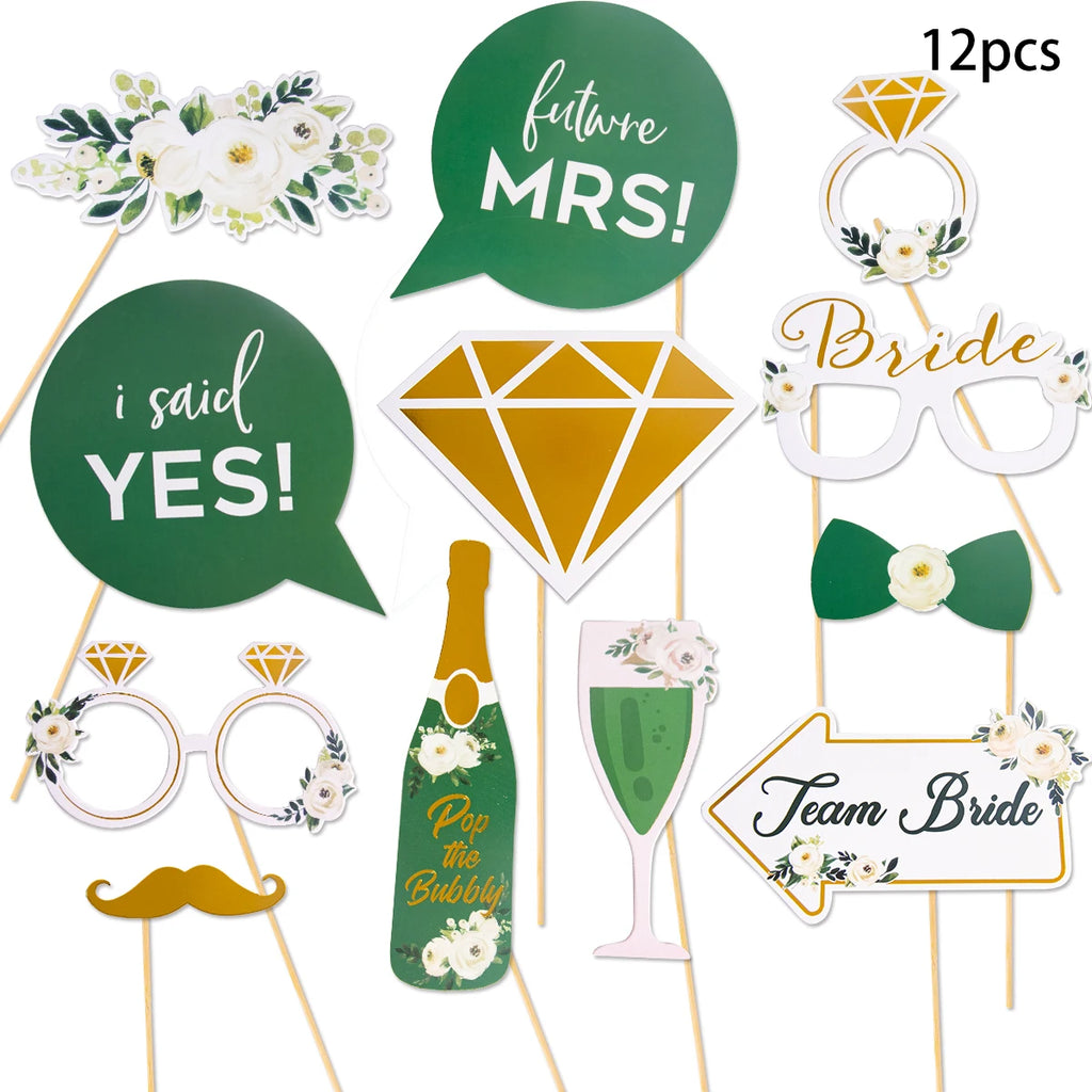 Acessórios Divertidos para Fotografias – Despedida de Solteira e Bridal Shower
