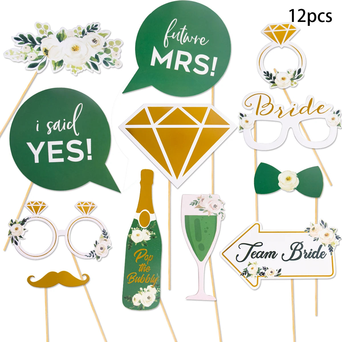 Acessórios Divertidos para Fotografias – Despedida de Solteira e Bridal Shower