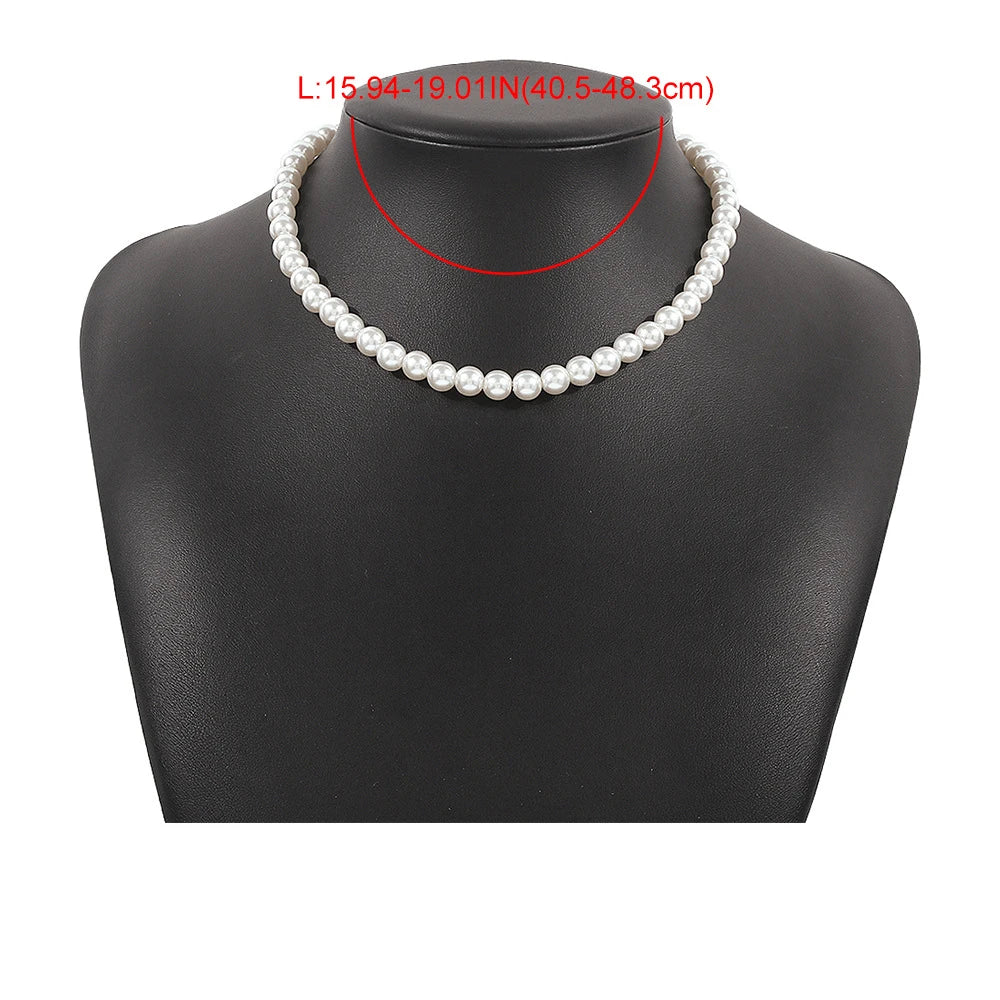 Colar Choker de Pérolas Elegante – Luxo Clássico para Noivas e Festas