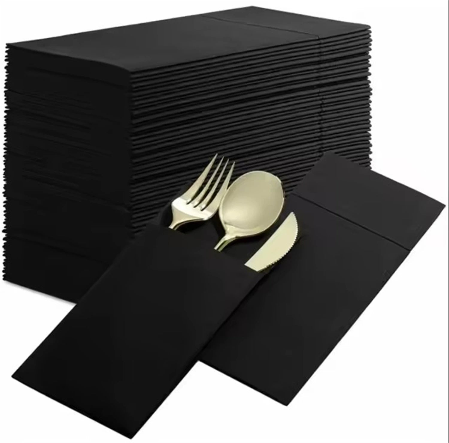 Guardanapos Personalizados para Casamento — Kit com 90 Unidades